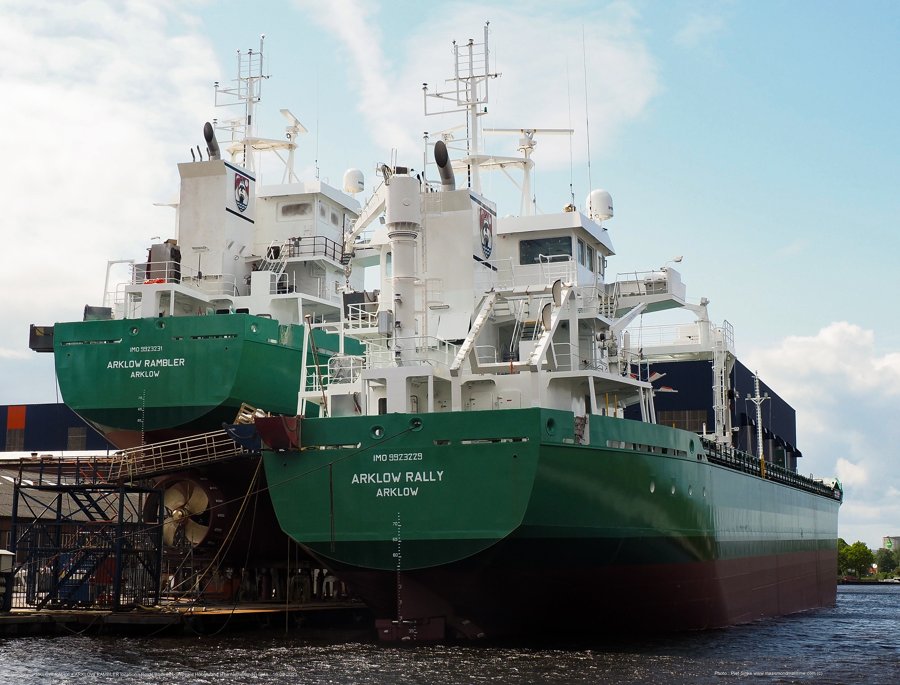 Transit: ARKLOW RAMBLER entering English South Coast at The Dover Strait