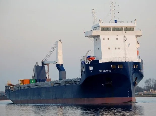 Photograph of the General Cargo Ship (Ecobox XL): FWN ATLANTIC         (IMO: 9931472). Documented in UK and Regional Shipping Movements.