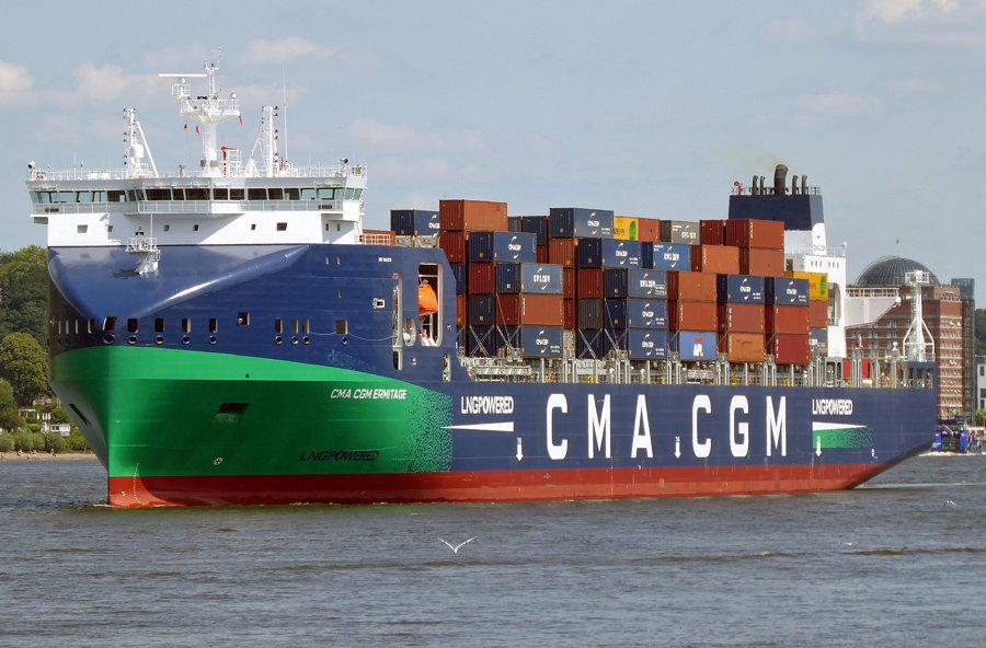 Thames Arrival: CMA CGM ERMITAGE