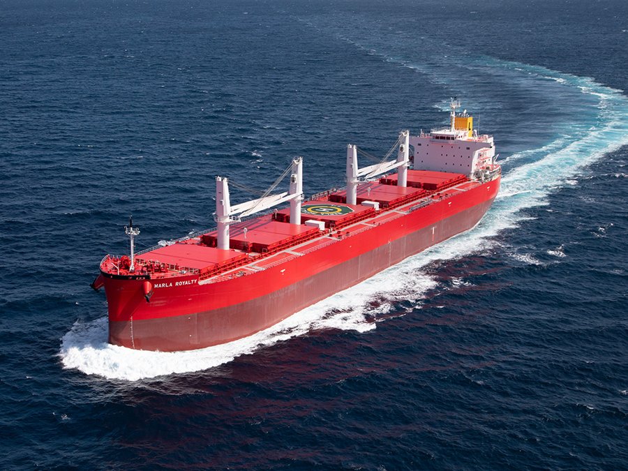 Transit: MARLA ROYALTY        entering English South Coast at The Dover Strait